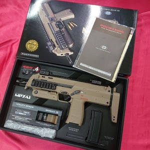 【中古現状品】東京マルイ　MP7A1　電動コンパクトマシンガン　タンカラー