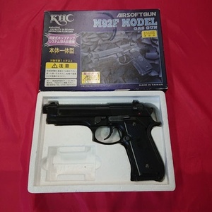 【中古現状品】【ガス漏れあり】KHC　M92F　固定スライドガスガン