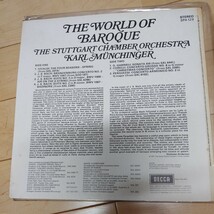 LPレコード レコード LP THE WORLD of BAROQUE ザ・ワールド・オブ・バロック_画像2