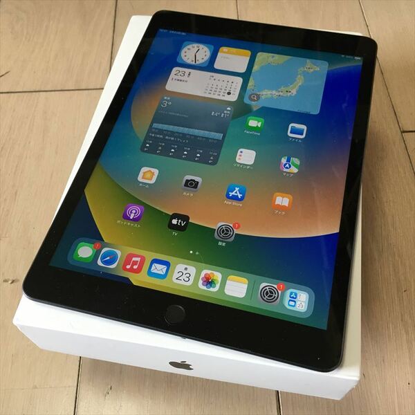 期間限定 25日迄! 188) Apple iPad 第7世代 WiFi 32GB スペースグレイ 10.2インチ Retina A10/32GB (140188)