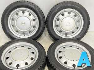 中古タイヤ スタッドレスタイヤ ホイールセット 4本セット 185/60R15 SCHWARZ 15x5.5 100/114.3-4穴 DUNLOP ウィンターマックス WM02