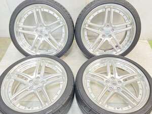 中古タイヤ サマータイヤ ホイールセット 4本セット 245/35R20 WORK グノーシス　GR205 20x8.5 35 114.3-5穴 ニットー NT555G2