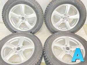 中古タイヤ スタッドレスタイヤ ホイールセット 4本セット 225/65R17 　 BALMINUM 17x7.0 45 114.3-5穴 ブリヂストン ブリザック DM-V2