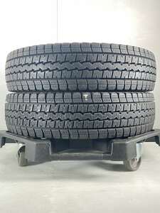 中古タイヤ スタッドレスタイヤ 2本セット 155/80R14 88/86N LT ダンロップ ウィンターマックス SV01