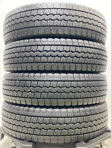 中古タイヤ スタッドレスタイヤ 4本セット 155/80R14 88/86N LT ダンロップ ウィンターマックス SV01