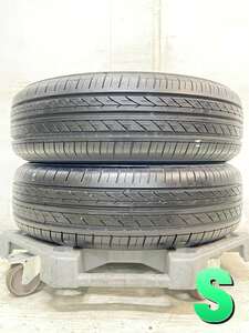 中古タイヤ サマータイヤ 2本セット 185/65R15 ヨコハマ ブルーアース E50 E50C