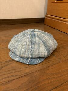 THE FAT HATTER Factory&Co HILLBILLY-BURKINA PLAIN INDIGO サイズ 61cm