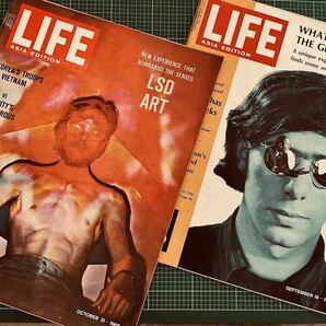 1960年代 LIFE 2冊セット サイケデリック ジョン・レノン SONY マツダ 広告など (no.6) の画像1