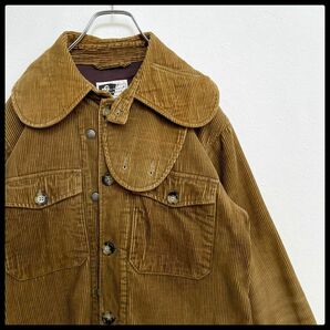 エンジニアードガーメンツ　アメリカ製　太畝　コーデュロイシャツジャケット　ブルゾン　ブラウン　XSサイズ　ENGINEERED GARMENTS