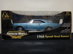 ERTL 1/18 1968 PLYMOUTH ROAD RUNNER HEMI 1of2500 MOPAR