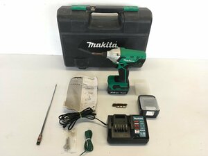 makita マキタ M695D 充電式インパクトドライバー 14.4V バッテリー 充電器付き アタッチメント付属 電動工具 グリーン 緑 DIY