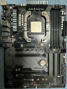 RYZEN3 3200G ASRock B450pro4 MEM16GB 他まとめて