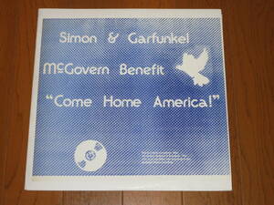 LP　SIMON ＆ GARFUNKEL　McGovern Benefit　“COME HOME AMERICA！”　BOOT　コレクターズレコード