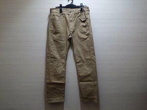 D811-35069 Levi's 505 リーバイス ストレートジーンズ ベージュ W32 L30 パンツ ボトムス ウエスト84cm 股下73cm