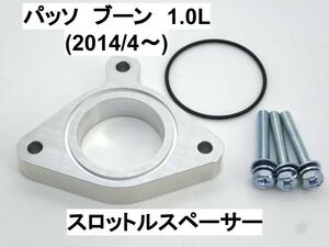 15mm厚 ブーン パッソ 1.0L 1KR-FE トヨタ ダイハツ スロットルスペーサー 日本製