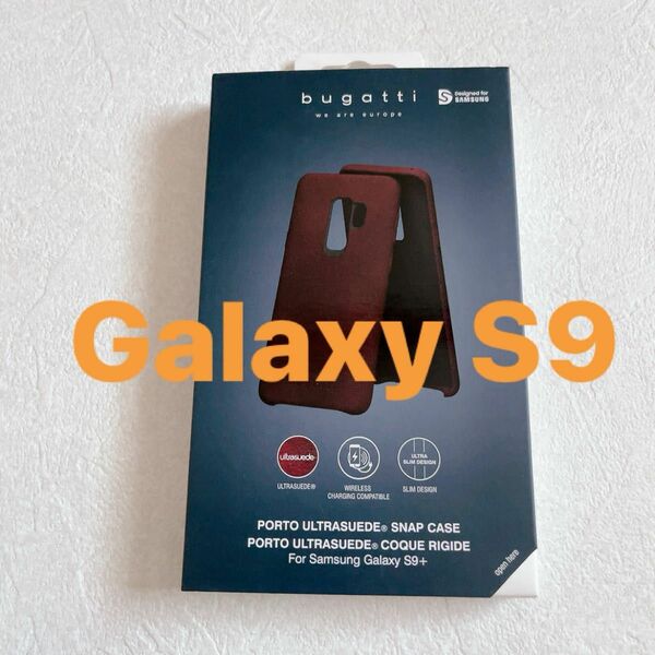 [未使用]Galaxy S9 レッドマホガニー スマホケース