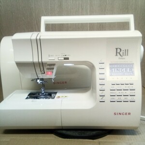 管理24★SINGER Rill Deluxe 1050DX Ⅱ シンガー ミシン 通電確認済 ジャンク品★★