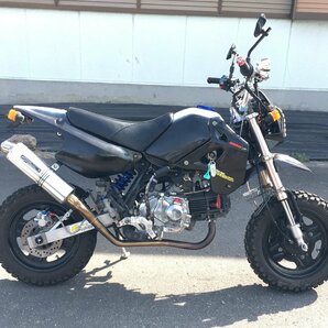 埼玉県発 カワサキ KSR110 タケガワクラッチキット タケガワマフラー 動画有 検索）KSR Dトラッカー125 KLX の画像3