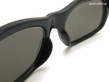 STRAIGHT TEMPLE BIKER SHADE BLACK × SMOKE/バイカーシェードスモークレンズ眼鏡めがねメガネモーターサイクルデンバイク用サングラスuv_画像5