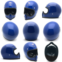 【即納】OCEAN BEETLE BEETLE MTX BLUE M/オーシャンビートル青ブルービンテージヘルメットbellベルmoto3モト3starモトスター_画像3