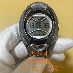 ★美品！　カシオ　腕時計　G-COOL/シルバー色×グレー色/メンズ・ユニセックス