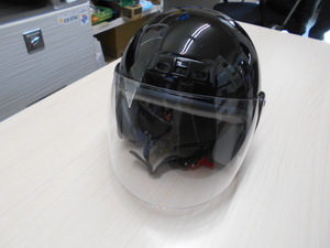 新品　ジェットヘルメット　エアーインテーク機構　シールド付　クイック＆リリース式　57～60㎝