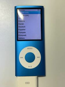 Apple iPod nano A1285 8GB 第4世代 4th ブルー バッテリー劣化ジャンク
