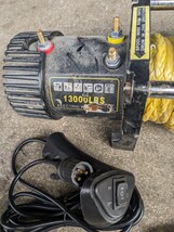 ジャンク品 電動ウインチ 12V 13000lbs Winch ウインチ リモコン 13000lb 　 荷上げ 荷下ろし 引き上げ　トランポ 　電動_画像2