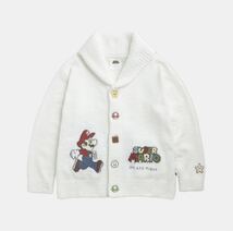 新品 GELATOPIQUE スーパーマリオ カーディガン ヨッシー ルイージ キノピオ ジェラートピケ ジェラピケ supermario nintendo_画像1