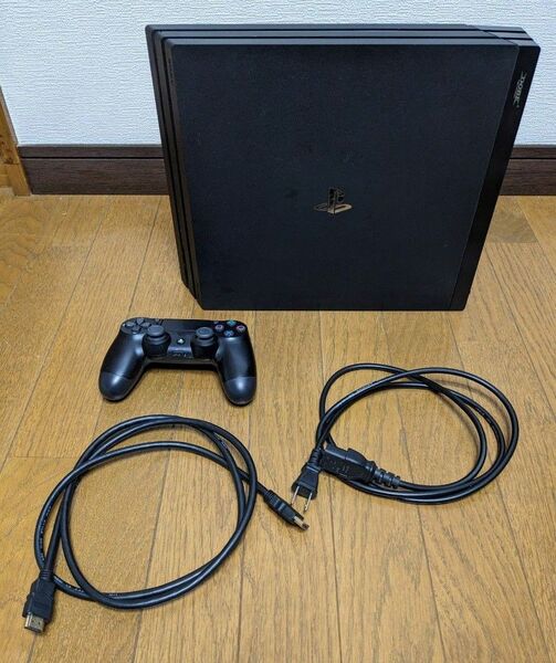 PS4 Pro CUH-7000B【500GBSSD換装品 】＋冷却ファン付