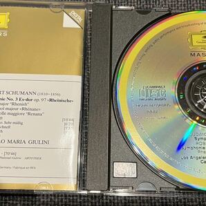【送料無料】ジュリーニ/ロサンゼルスフィル シューマン 交響曲第3番、ベートーヴェン 交響曲第5番 DGレーベル 輸入盤CD 中古品の画像3