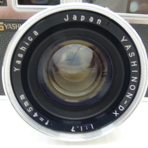 【34174】◆映像機器 フイルムカメラ YASHICA/ヤシカ エレクトロ35 1:1.7 f=45mm 現状品◆の画像9