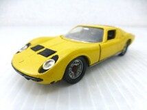 【34313】◆おもちゃ ミニカー solido/ソリド LAMBORGHINI P400 Miura 現状品◆_画像2