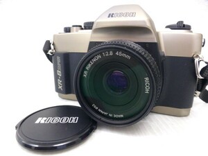 【34383】◆映像機器 フイルムカメラ RICOH/リコー XR-8SUPER 1:2.8 45mm 現状品◆