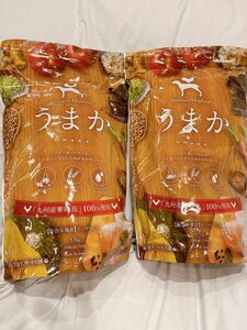 うまか ドッグフード 国産 ドライ チキン 華味鳥 ヒューマングレード 小麦グルテンフリー 全犬種 全年齢 1.5kg 2個