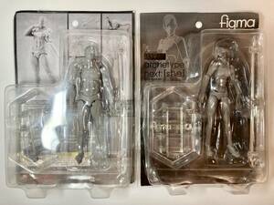 【未開封品2点セット】マックスファクトリー figma archetype next gray color ver:[he] [she] ２種セット アーキタイプ フィグマ