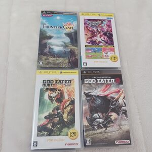 【PSP】 GOD EATER 2ファンタシースターポータブル2フロンティアゲートゴッドイーターバーストゴッドイーター2