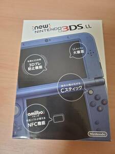 新品未使用品 Newニンテンドー3DS LL メタリックブルー ②