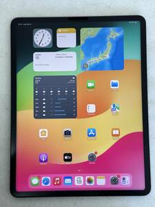 ★ Apple IPad Pro 12.9インチ (第5世代) 256GB Wi-Fi スペースグレイ A2378 MHNH3 CH/A 本体のみ ☆ バッテリー99% 良品 ★