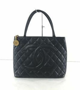 【HT4826】CHANEL シャネル マトラッセ キャビアスキン 2646639 ココマーク ハンドバッグ トートバッグ 手持ちカバン ゴールド金具 バッグ