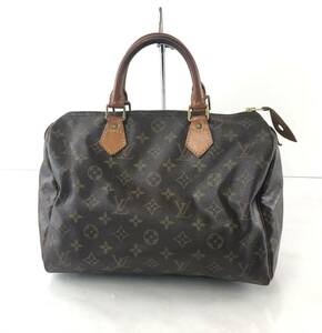 【HT4817】LOUISVUITTON ルイヴィトン スピーディ30 ハンドバッグ モノグラム ブラウン系 手持ちカバン SP0975 バッグ