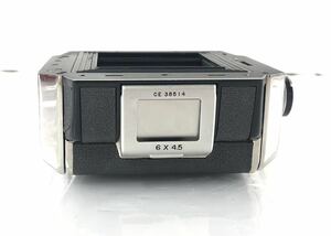 【HM1124】ZENZA BRONICA ゼンザブロニカ Model-E フィルムバックマガジン 6×4.5 ブラック カメラ用品 箱付き 付属品付き 