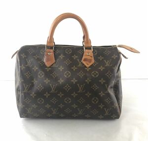 【SR200】LOUISVUITTON ルイヴィトン FH0922 スピーディ30 モノグラム ハンドバッグ ミニボストンバッグ 手持ちカバン南京錠付カデナバッグ