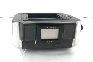 【HM1123】ZENZA BRONICA ゼンザブロニカ S2用 6×6 CM108500 フィルムバック カメラ用品 ブラック 