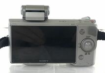 【SK1163】SONY ソニー α NEX-5N シルバーカラー 16.1MEGA PIXELS ミラーレス一眼カメラ E-mount _画像3