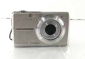 【SK1159】OLYMPUS オリンパス EF-220 7.1MEGAPIXEL デジタルカメラ OLYMPUS LENS AF 3×OPTICAL ZOOM 6.3-18.9㎜ 1:3.1-5.9 レンズ