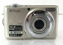 【SK1158】Nikon ニコンCoolpix L22 デジタルカメラ NIKKOR 3.6× OPTICAL ZOOM 6.7-24.0㎜ 1:3.1-6.7 レンズ _画像2