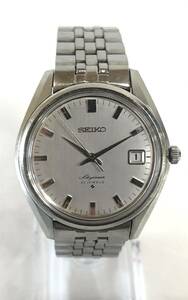 【SR193】稼働品 SEIKO セイコー Skyline スカイライン 6102-8000 21JEWELS 21石 デイト 3針 ラウンド 手巻き シルバー文字盤 ステンレス