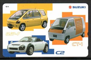 テレカ SUZUKI スズキ uw-1 CT-1 C2 テレホンカード