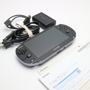 超美品 PCH-1100 PS VITA ブラック 即日発送 game SONY PlayStation 3G/Wi-Fi 本体 あすつく 土日祝発送OK